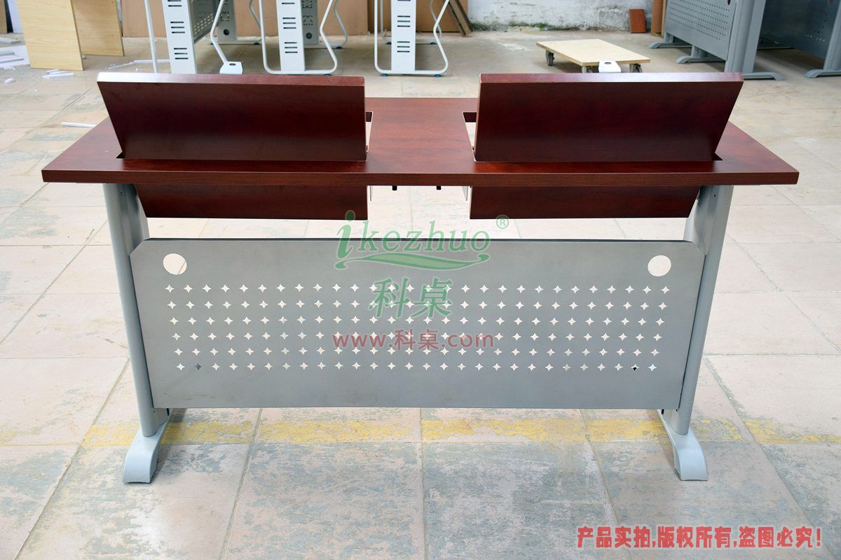 科桌家具,無邊框翻轉電腦桌,翻轉電腦桌,雙人位金屬腳架無邊框翻轉電腦桌K14-B 科桌家具,無邊框翻轉電腦桌,翻轉電腦桌,雙人位金屬腳架無邊框翻轉電腦桌K14-B