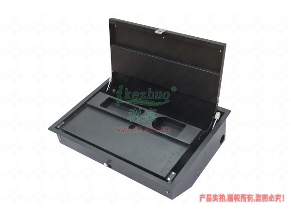 手動液晶屏翻轉器FC-223【拉鎖、黑色】